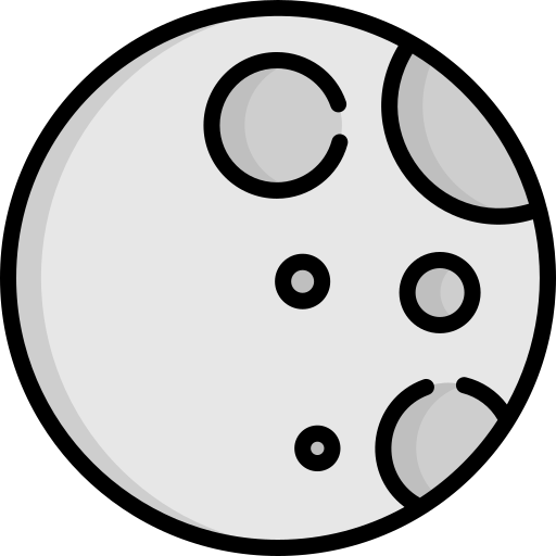 Illustration of the Moon